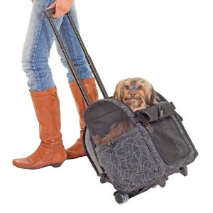 51ySHTG+w3L. AA300 Hundetrolley Hunderucksack für kleine mittelgroße Hunde Hundetransportrucksack Hundetrolley